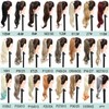 Flexible Wrap Around Ponytail Extension Curly Wave Hair Extension Long
