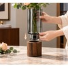 Glass Decorative Vase for Home Décor – Simple Retro Design