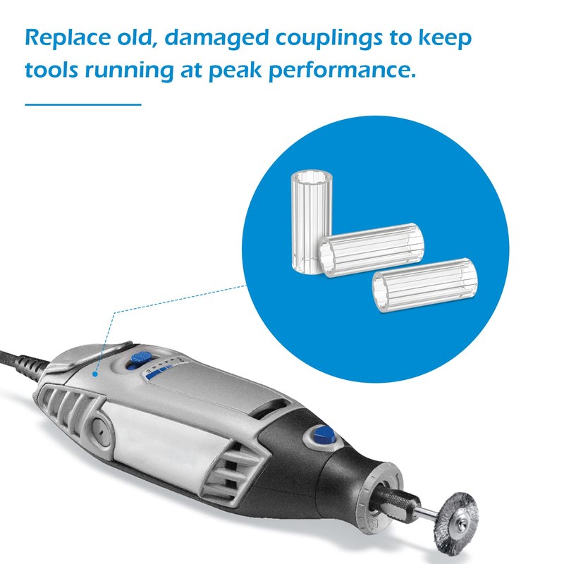 Replacement 395 Rotary Multi Tool Coupling Compatible with Dremel Parts