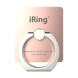 AAUXX iRing Hook Eye Ring Hook Smartphone Ring Genuine Dealer Mobile Ring Thin with Hook (Rose Gold)