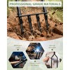 Roetelo Manual Lawn Aerator Tool, Heavy Duty Core Aerator with