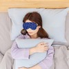 Silk Sleep Mask, Silk Eye Mask with Adjustable Strap for