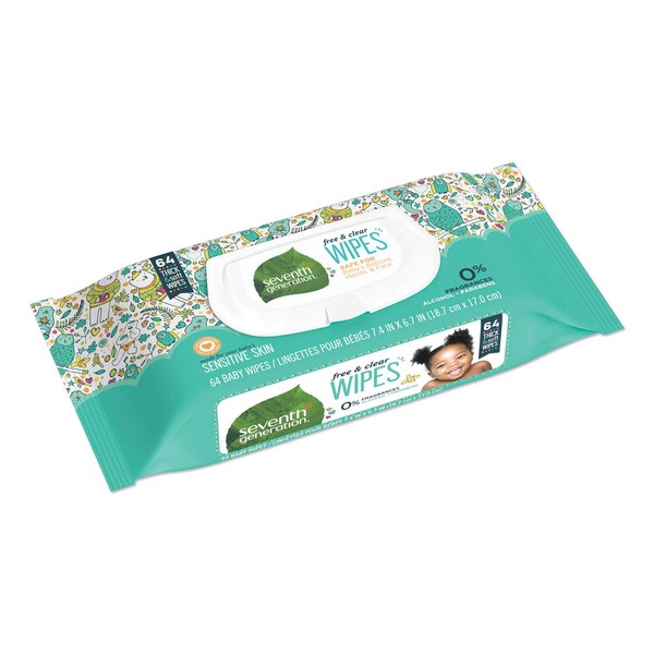 Seventh Generation -5703 Wipe Baby Refill (Pack of 12)