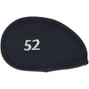 Daiya Golf HC-411 Iron Cover 411, Sold Separately, Black (52)