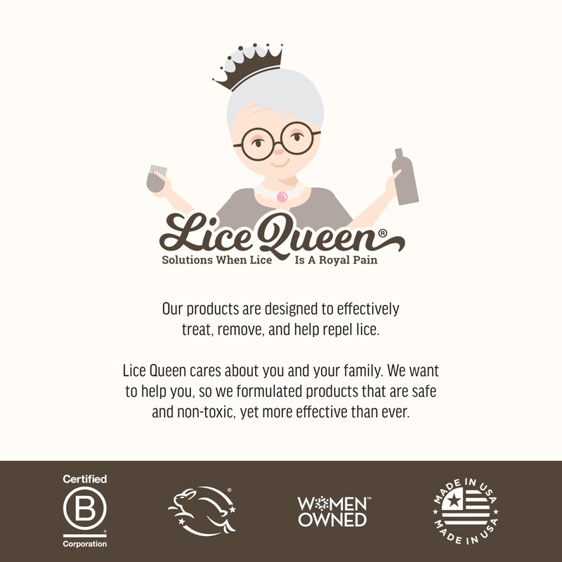 Lice Queen Slick, Slide & Away - 100% Dimethicone Lice