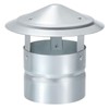 YOKIVE 1 Pcs 5-Inch Round Chimney Cap, Galvanized Iron Cone