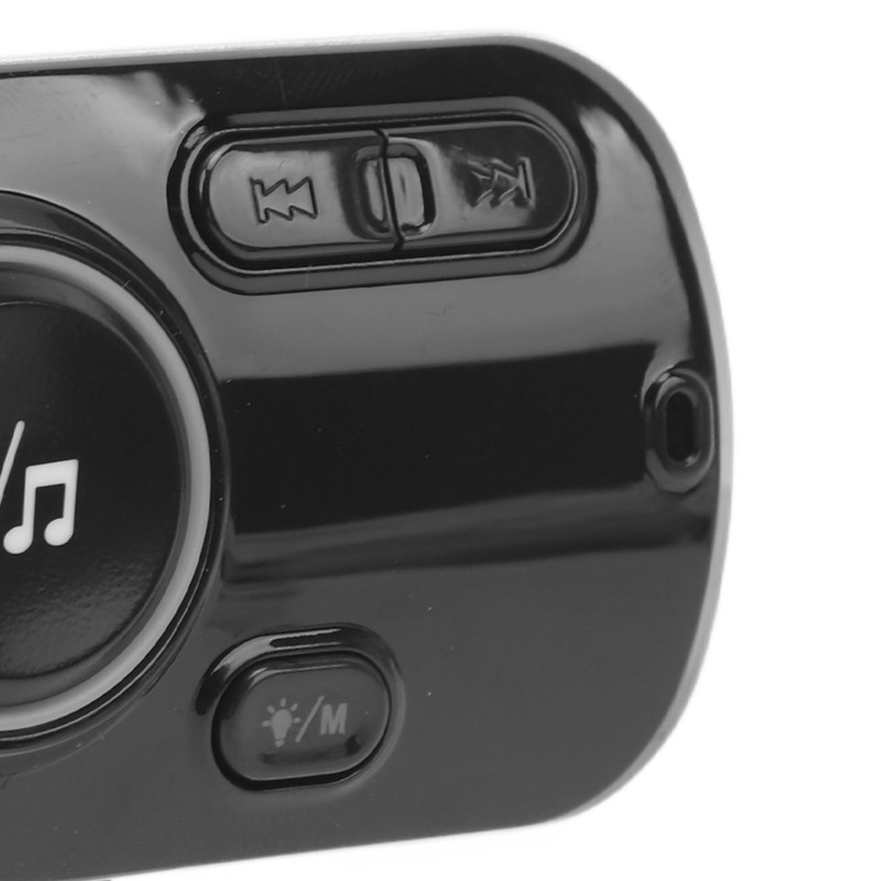 Bluetooth Transmitter 2 USB Port Black Fast Charging Smart Detection