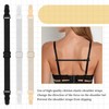 3 Pairs Bra Strap Clips Women's Bra Strap Holders for