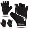 WESTWOOD FOX Cycling Gloves for Men Women, Breathable Half Finger