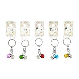 Keychain with 2 Bells [Color Not Available]