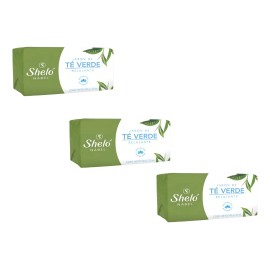 Tripack Jabón Verde Relajante Sheló Nabel Rostro Cuello