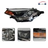 Headlight Assembly Compatible With 2014 2015 2016 Toyota Corolla Base/CE/C/LE