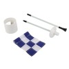 Golf Flagpole Portable 3 Feet Golf Flag Pole Flag Hole