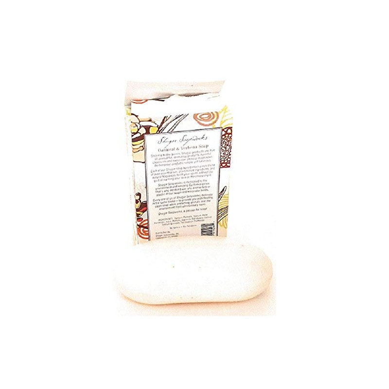 Shugar Soapworks Oatmeal & Verbena soap (2 Pk)