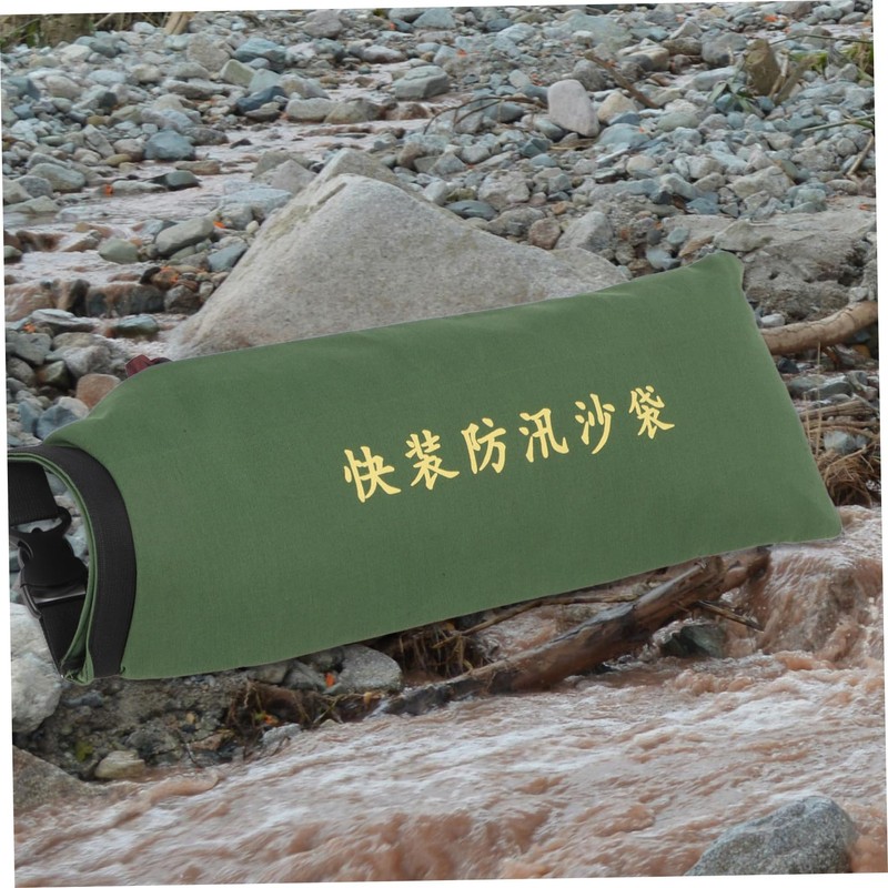 Operitacx Flood Barriers for Home Garage Canvas Sandbags Water-filled Weights