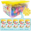 VIAHART Brain Flakes 2500 Piece Build 'n' Build Kit -