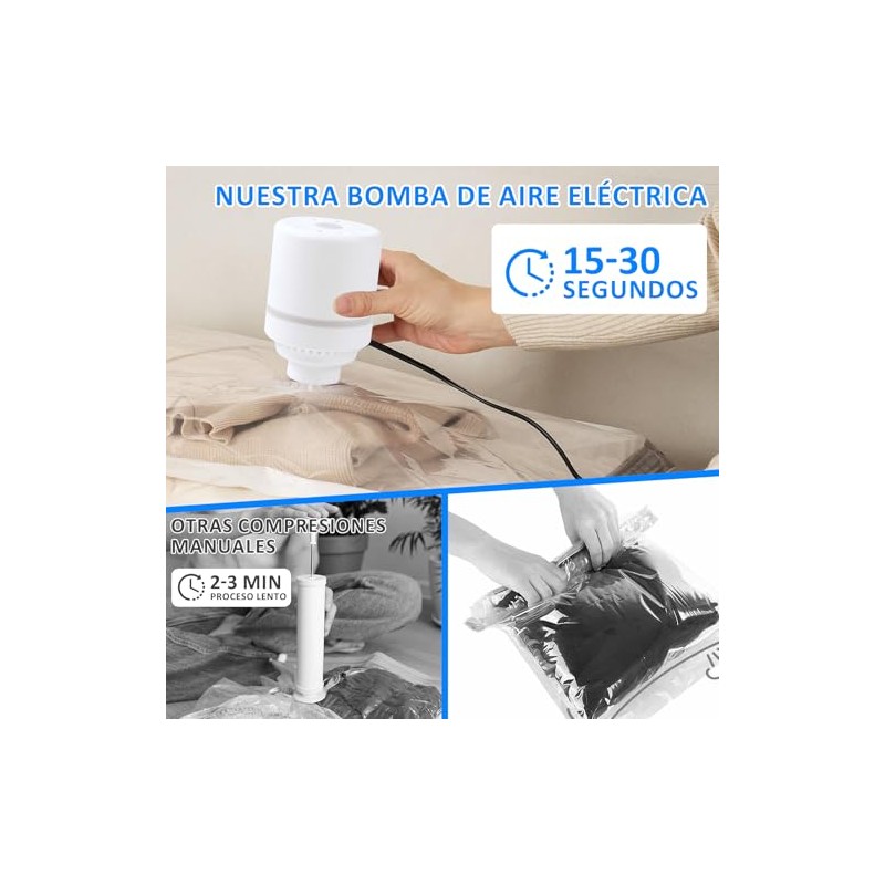 Bolsas de Almacenamiento de Vacío, 12PCS Bolsas de Vacio para