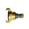Brass GEKA Type Hose Quick Connect Adapter Claw Fitting Pipe