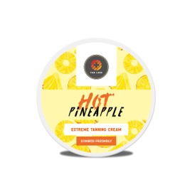 TanLabs – Hot Pineapple - Extreme sunbed tanning accelerator – Non greasy tan enhancers & accelerators – Extra dark tanning lotion - 200g