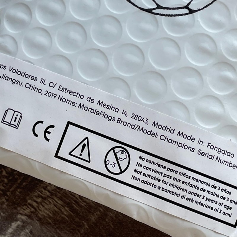 MARBLEFLAGS Luxury 20 Glass Marbles for Children with Flags of