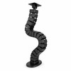 Under Desk Cable Management Spine, 31.5–59.1 in, Black White or