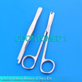 ODM Classic Suture Removal 2 pcs Kit Surgical Instruments New