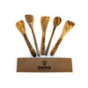 EMNA - 5-Piece Olive Wood Kitchen Utensils Set | Approx.