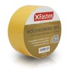 XFasten Double Sided Woodworking Tape w/Yellow Backing 2.5 Inches x