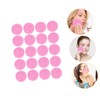 Baluue 20pcs Makeup Removal Pads Round Facial Wipes for Soft