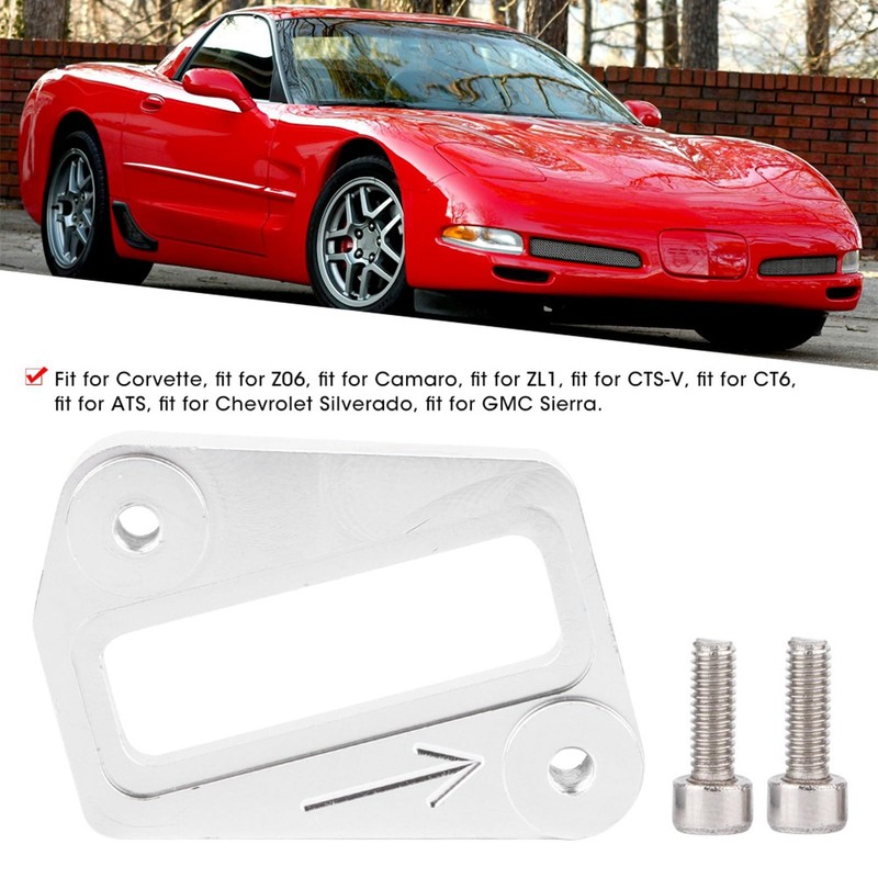 Moofey MAF Sensor Bung, Aluminum Alloy Mass Air Sensor Mount