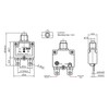 T Tocas 5pcs Push Button Reset 20A Circuit Breakers with