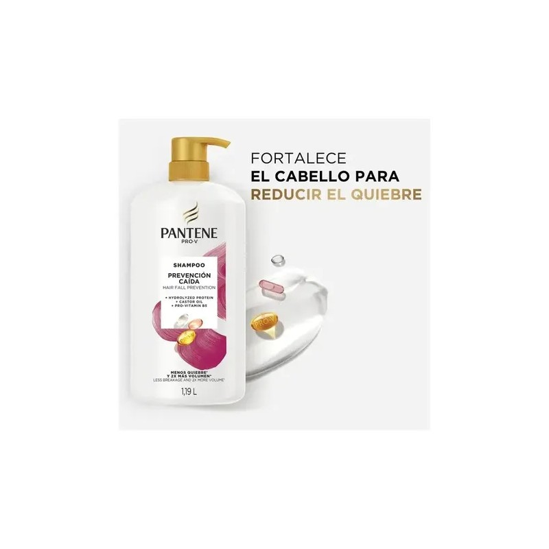 Shampoo Pantene Pro Prevención Caída