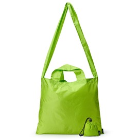 KALIDI Compact Tote Shopping bag Lightweight Foldable Tiny Reusable Grocery Shoulder Bag Crossbody