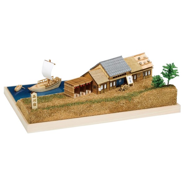 Woody Joe Tokaido Fifty-Three Stations Series, Shinagawa-shuku, Non-scale, Wooden Model