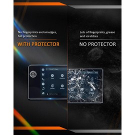 CDEFG 2 Combo Set for Acura ZDX 2024 2025 Screen Protector, 11.3 Inch Touchscreen & 11 Inch Digital Gauge, for 2024 2025 ZDX (A-Spec, Type S) Accessories Nano Film 4Pcs Total/Set