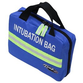 Kemp USA 14" Royal Blue, Black, and Green Outdoor Intubation Bag