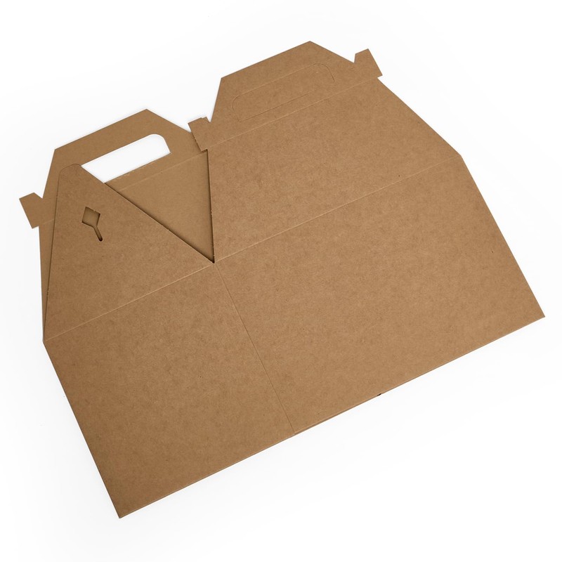Paper Mart Mini Kraft Gable Boxes 4 X 2-1/2 X