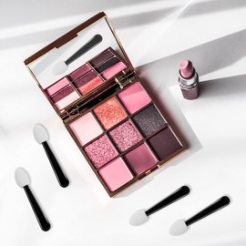 50Pcs Eyeshadow Applicator Brush, Eye Shadow Brush Pack Make up Applicators Disposable Brush Sponges Eyeshadow Applicators for Eyeliner Eye Makeup Arts Crafts Diy Nail Art Beauty Tool