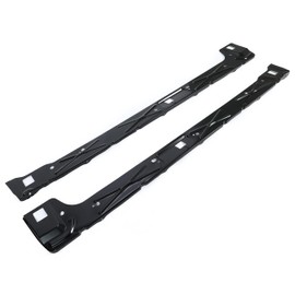 KUAFU Inner Rocker Panels Pair Compatible with 1999-2018 Chevy Silverado/GMC Sierra 1500 2500 3500 Extended Cab Electrophoresis Steel Replacement for 22770480 GM1601111 22770479 GM1600111