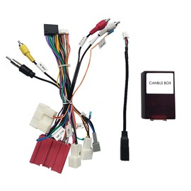 Strpump 16pin Car Radio Stereo Power Retrofit Harness Cable Wire for Mazda 6 Atenza CX-5 2013+ w/Bose Amp Retain OEM Rearview Camera USB Adapter