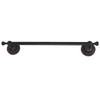 Towel Bar Copper Retro Space Saving 40CM Multifunctional Tilt Proof