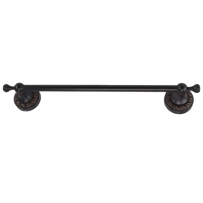 Towel Bar Copper Retro Space Saving 40CM Multifunctional Tilt Proof