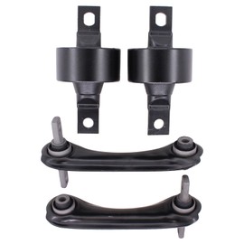 MOTOKU Rear Left and Right Trailing Arm Bushing Upper and Lower Control Arm Bushings Assembly Set for Honda CRX 1988-1991 Civic del Sol 1993-1997 Civic 1988-2000