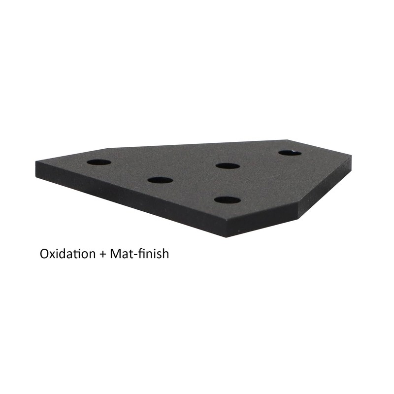 BLCCLOY 8 Sets 1010 Aluminum Extrusion T Slot Corner Bracket