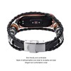 Leather Strap for Xiaomi 7 NFC Bracelet Metal Buckle Ethnic