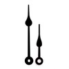 New Replacement Black Euroshaft Clock Hands Compatible With UTS Hermle