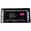Waxness Cosmetology Nitrile Gloves Pink, Small, 100 pcs/box