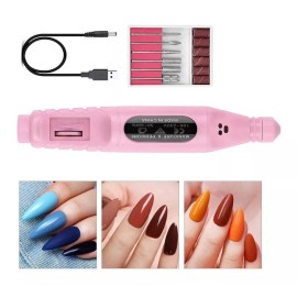 Mussa Pulidor Manicura Esmeril Taladro Torno Para Uñas 6pzs Mussa