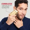 BaBylissPRO Barberology Double Foil Shaver FXFS2B BLACKFX Professional Electric Shaver