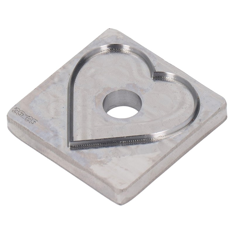 Heart Shape Cutting Die Alloy Steel Clean Cutting Surface Leather